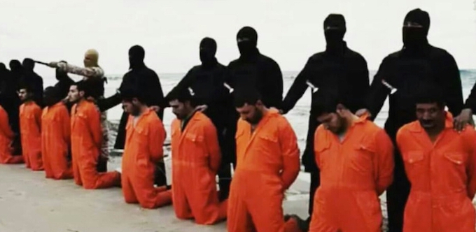 Kopt keresztények kivégzése