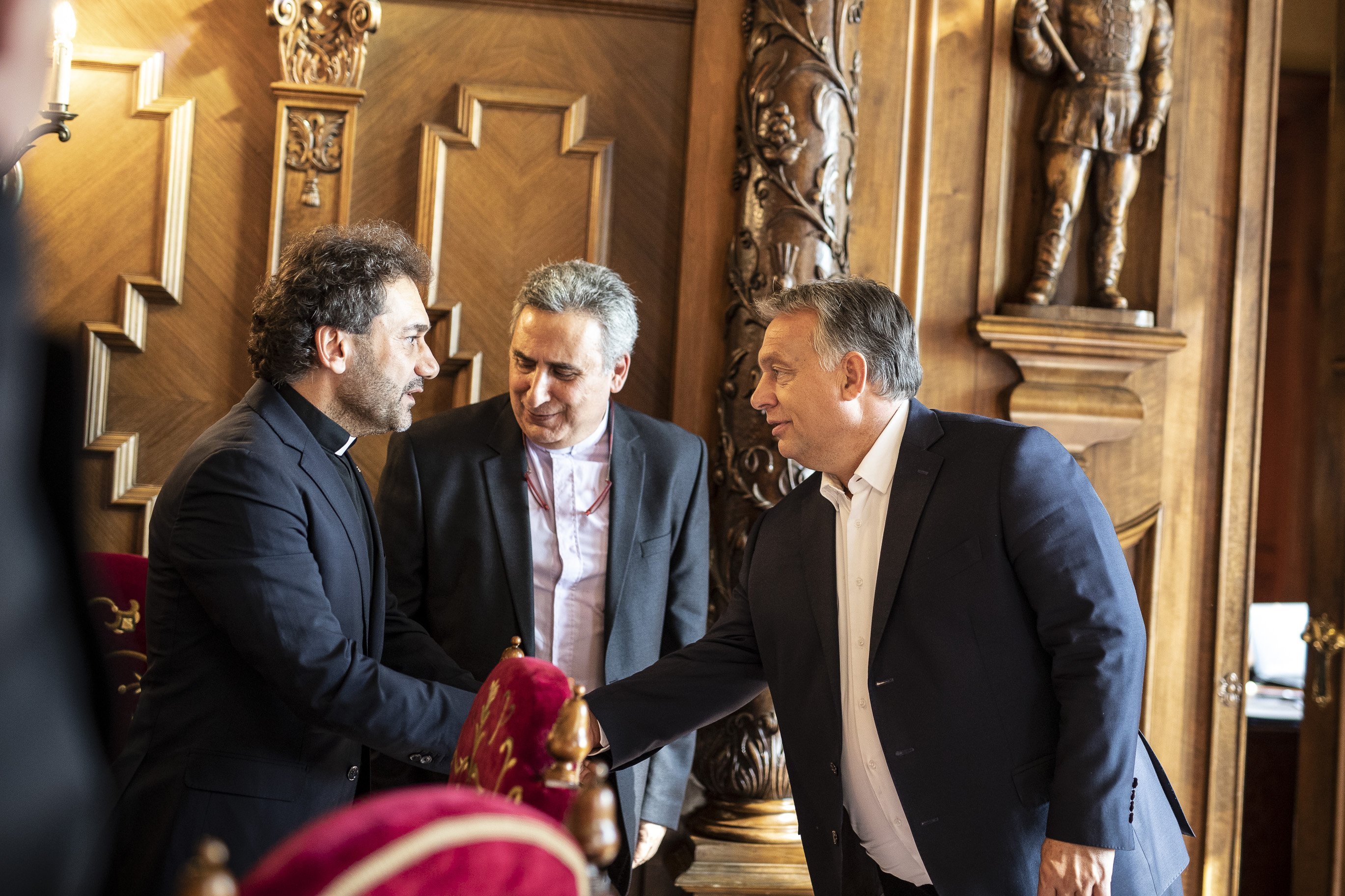 Joseph Kassab és Orbán Viktor