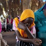 Christian refugee mother beaten in Sudan